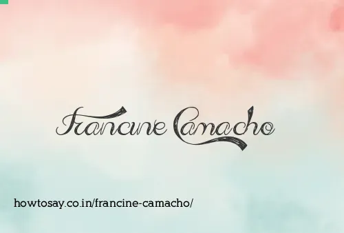 Francine Camacho