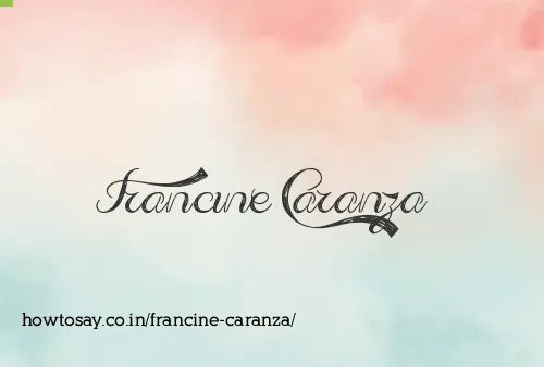 Francine Caranza
