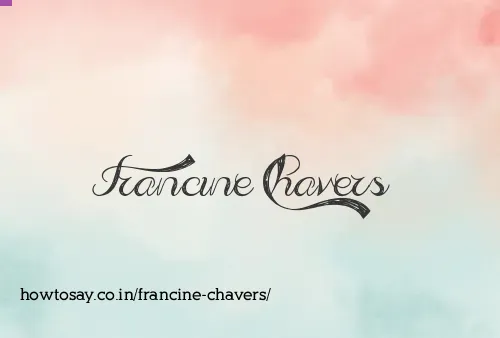 Francine Chavers