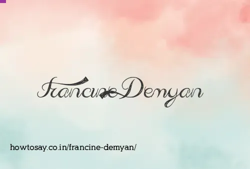 Francine Demyan