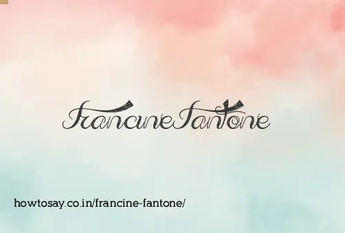 Francine Fantone