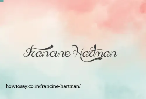 Francine Hartman
