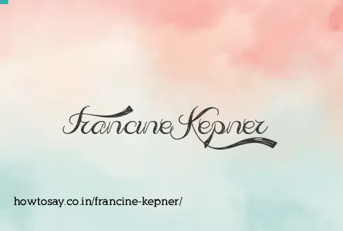 Francine Kepner