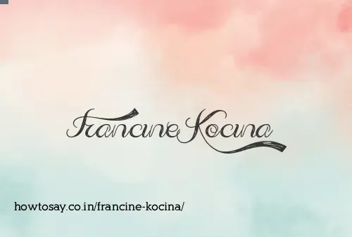 Francine Kocina