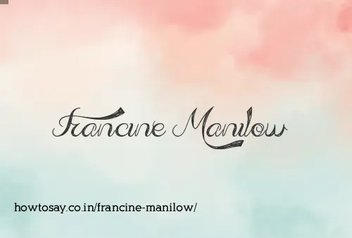 Francine Manilow