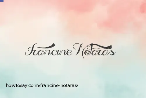 Francine Notaras
