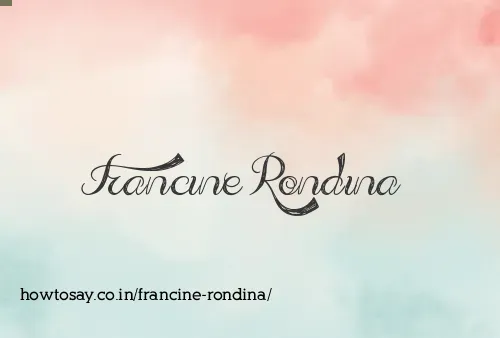 Francine Rondina
