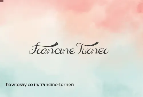 Francine Turner