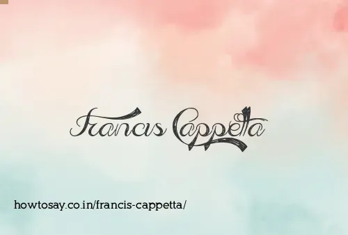 Francis Cappetta