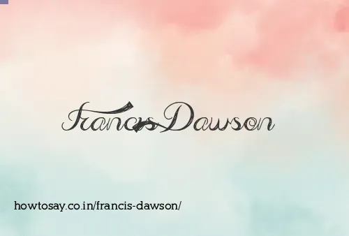 Francis Dawson