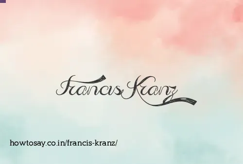 Francis Kranz
