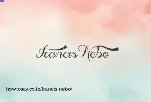 Francis Nebo