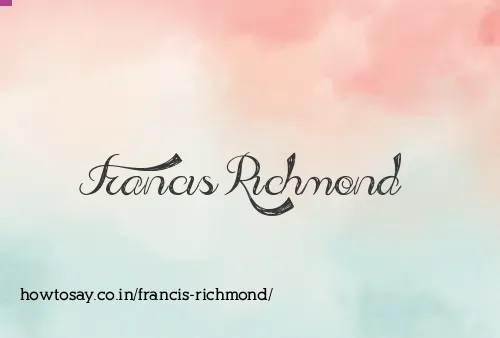 Francis Richmond