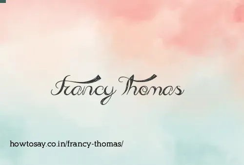 Francy Thomas