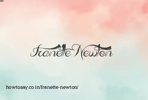Franette Newton
