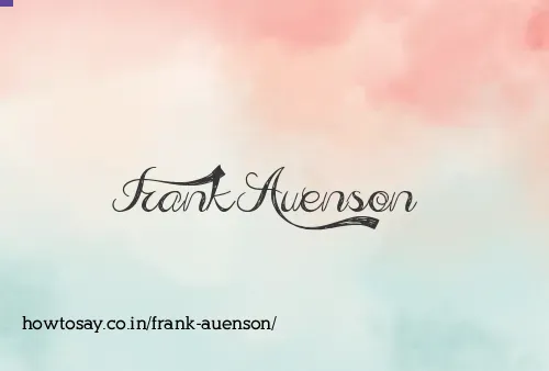 Frank Auenson