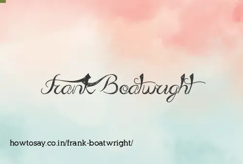 Frank Boatwright