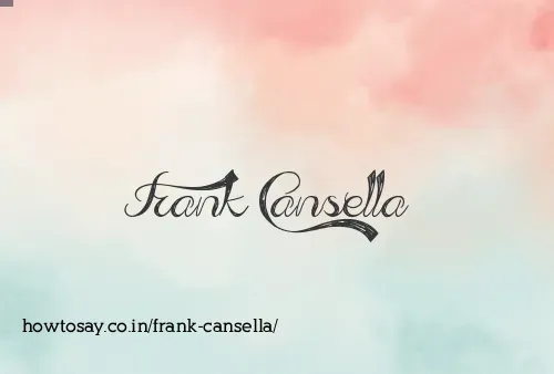 Frank Cansella