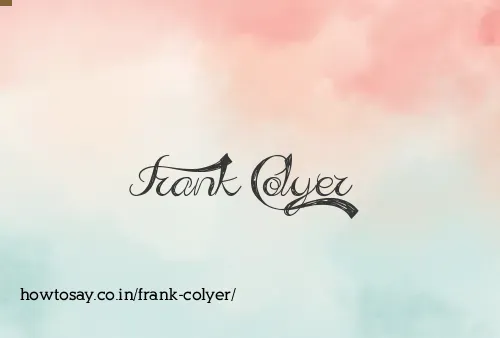 Frank Colyer