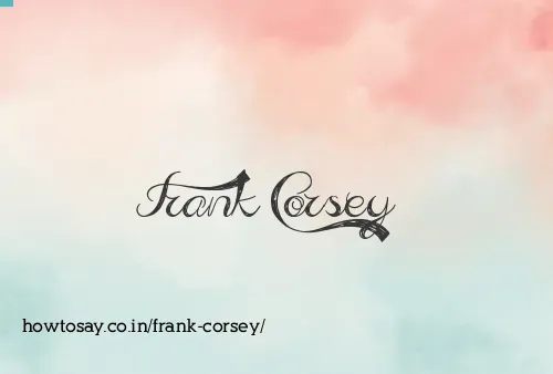 Frank Corsey