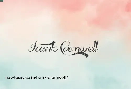 Frank Cromwell