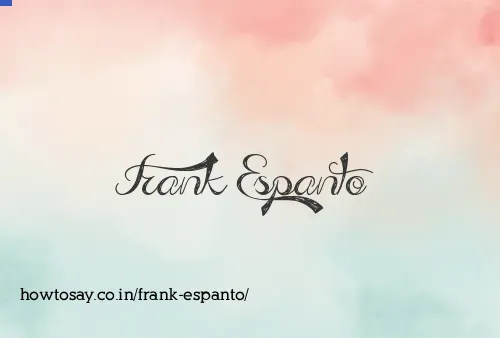 Frank Espanto