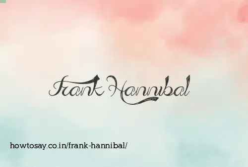 Frank Hannibal