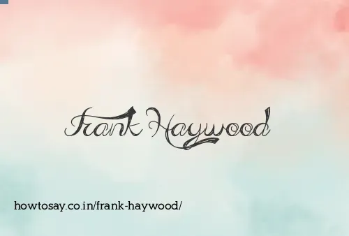 Frank Haywood