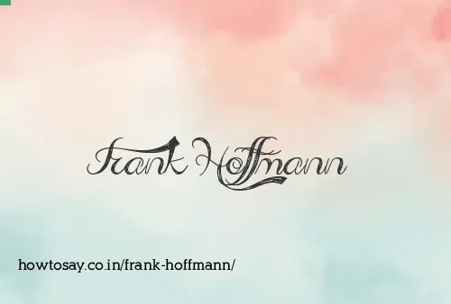 Frank Hoffmann