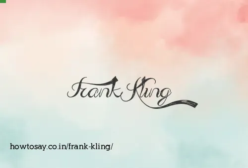 Frank Kling