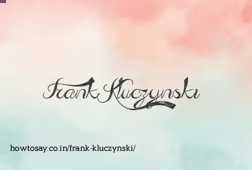 Frank Kluczynski