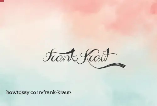Frank Kraut