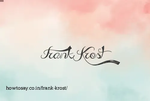 Frank Krost