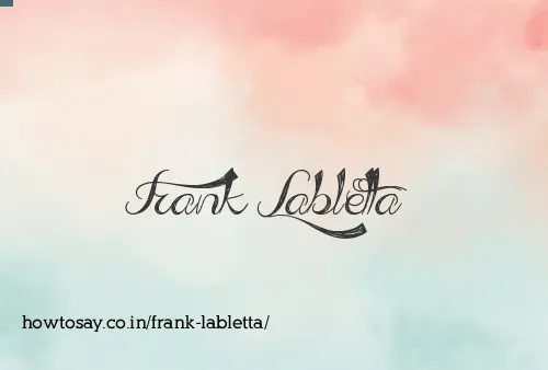 Frank Labletta