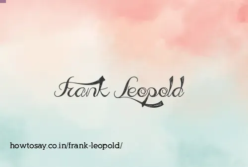 Frank Leopold