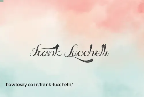 Frank Lucchelli