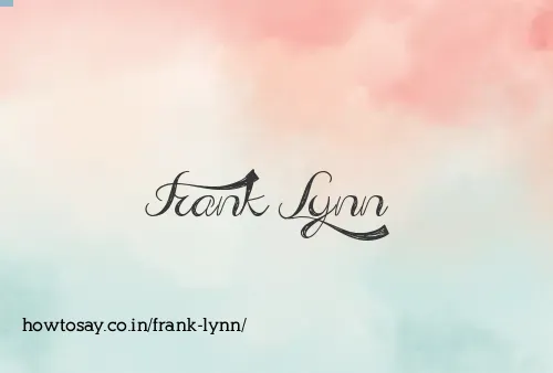 Frank Lynn