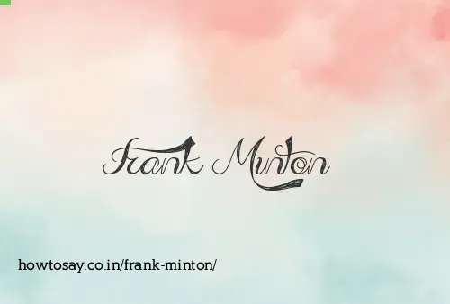 Frank Minton