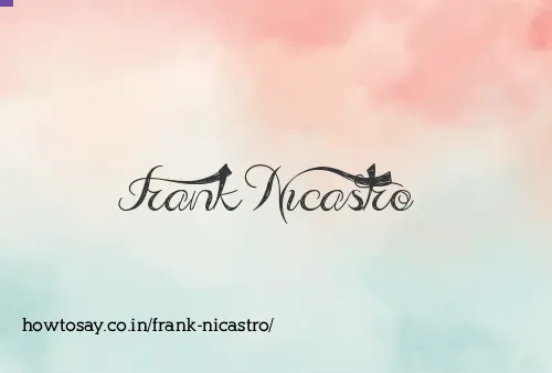 Frank Nicastro