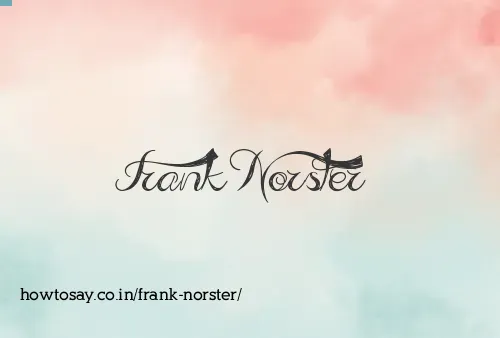 Frank Norster