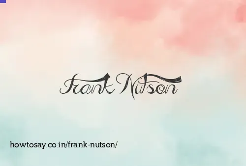 Frank Nutson