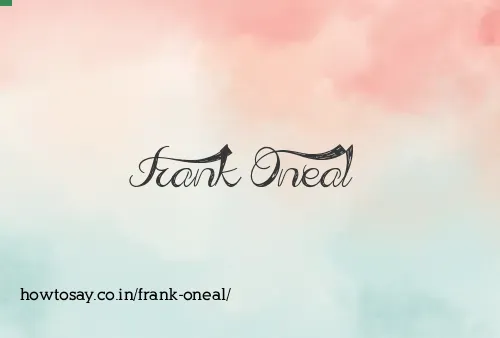 Frank Oneal