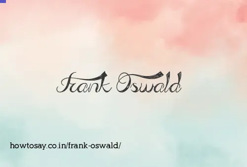 Frank Oswald