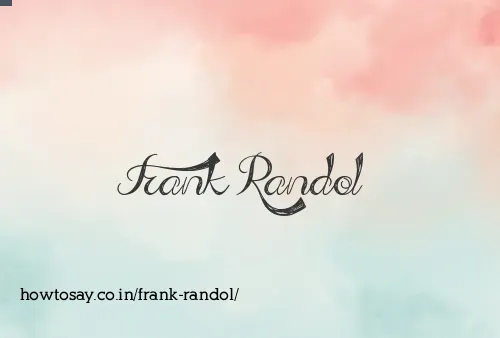 Frank Randol