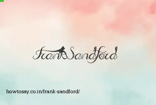 Frank Sandford