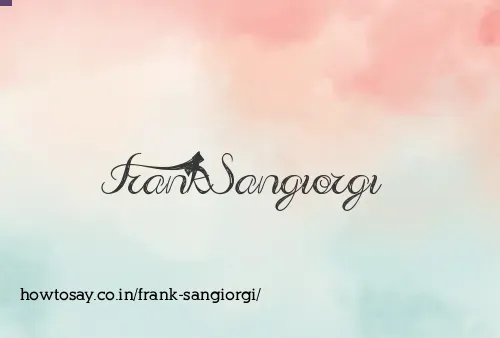 Frank Sangiorgi
