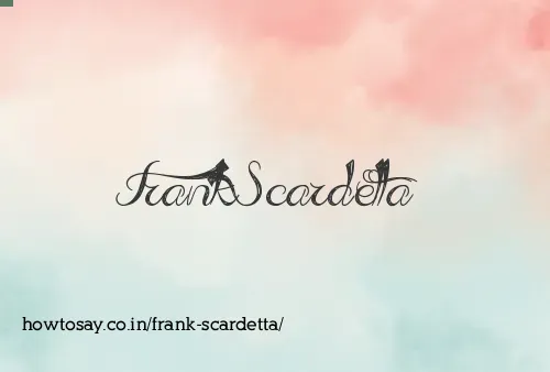 Frank Scardetta