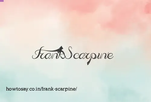 Frank Scarpine