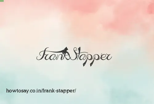 Frank Stapper