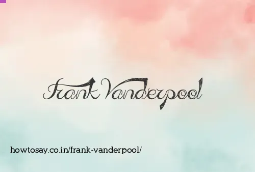 Frank Vanderpool